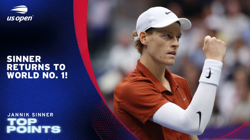 sinner tennis player