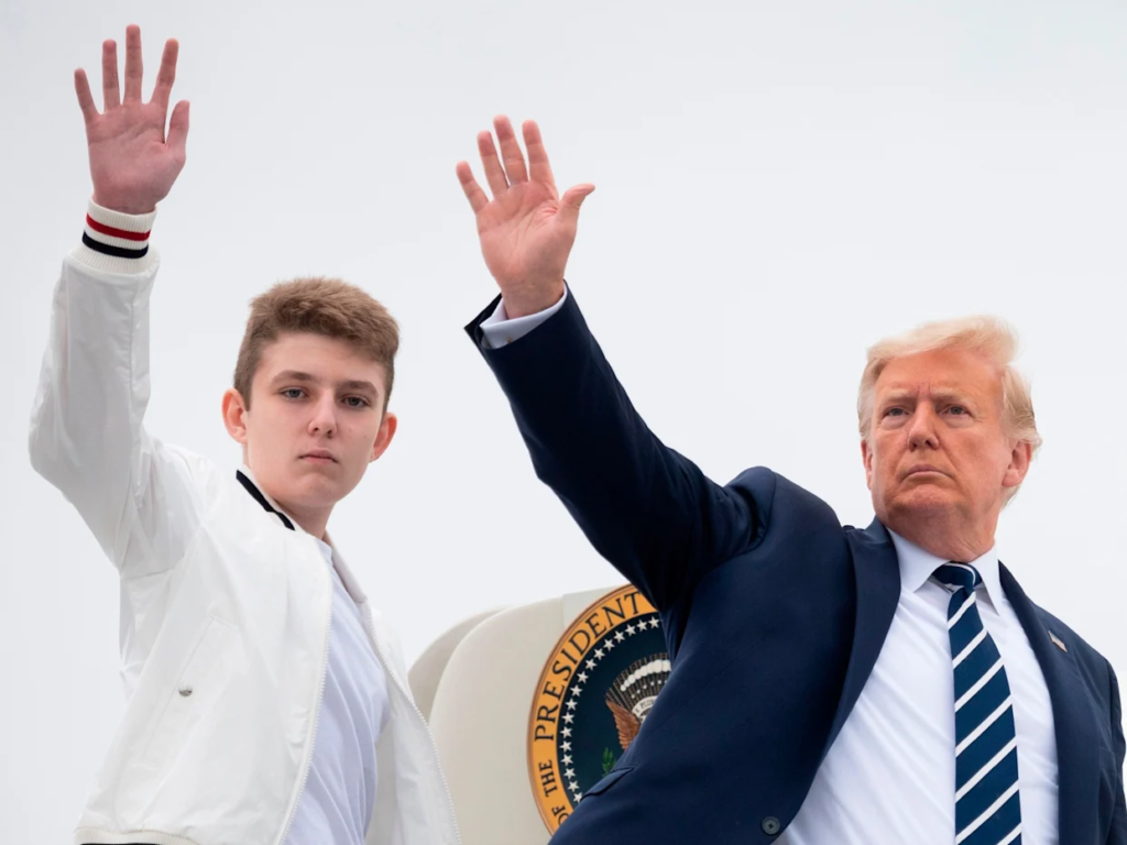 barron trump height disease