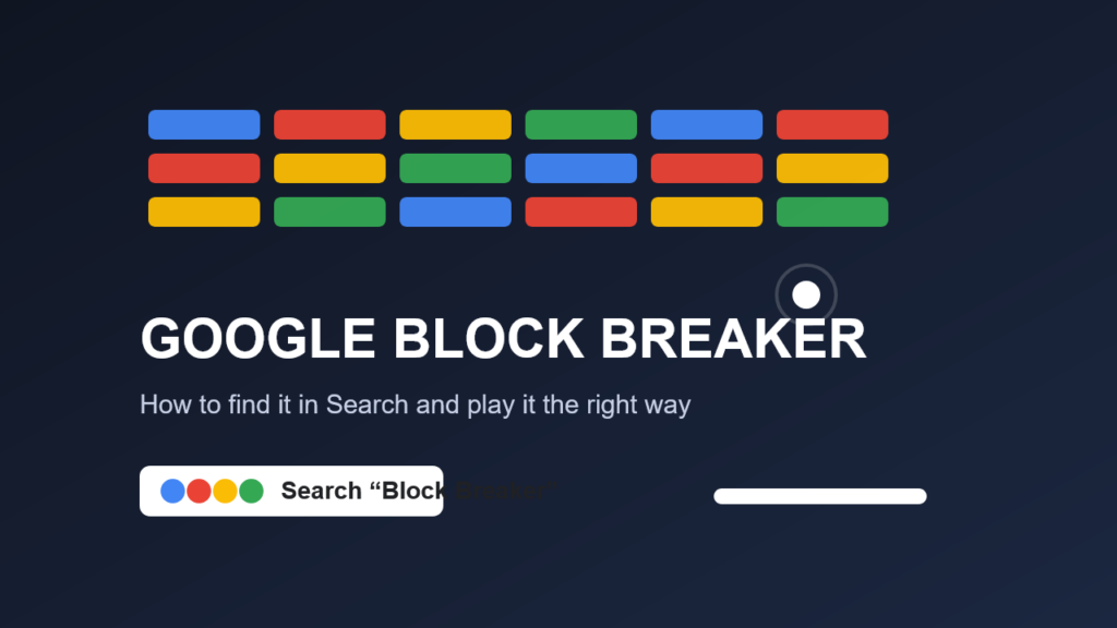 google block breaker